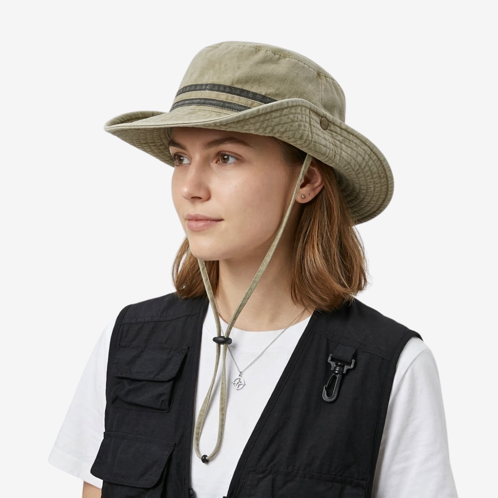 Chapeau anti-UV respirant et réglable | Montevall