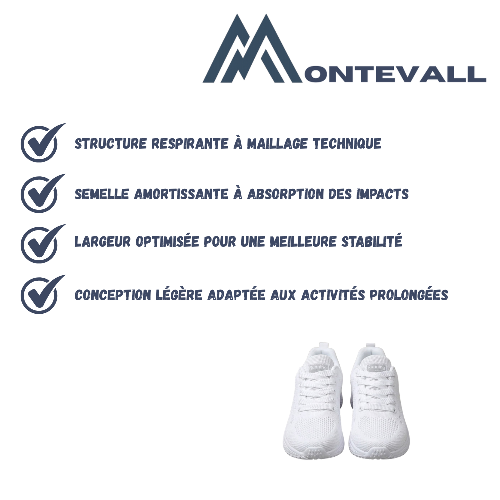 Chaussures de sport légères et respirantes pour activités extérieures | Montevall