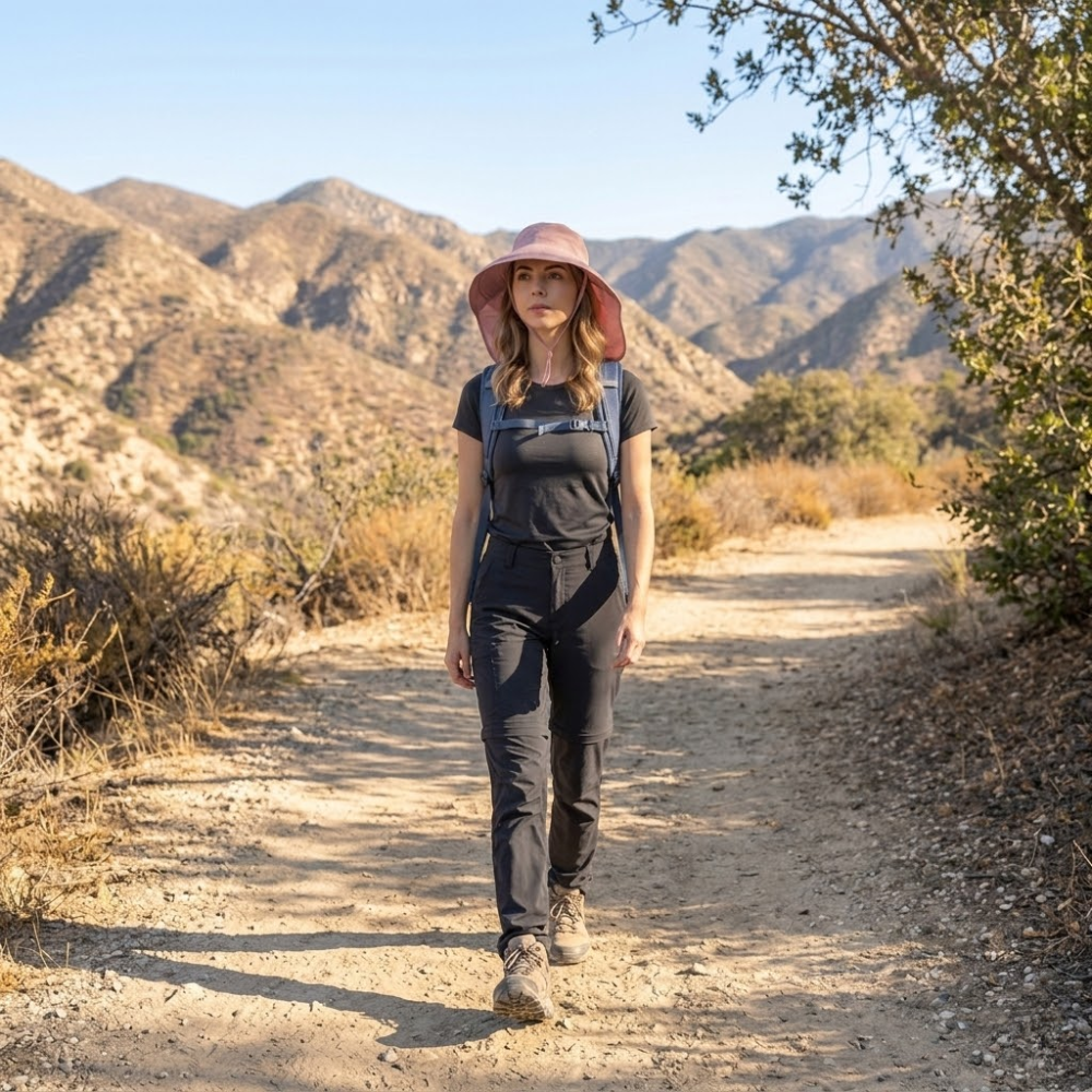 Chapeau anti-UV respirant et ajustable pour femme | Montevall