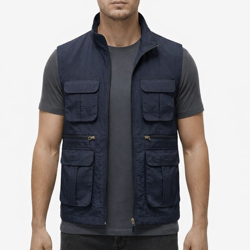Gilet de voyage léger à séchage rapide et poches multiples | Montevall