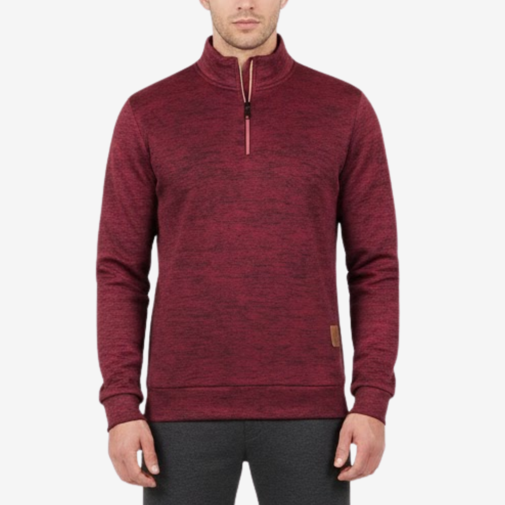 Pull de randonnée isolant à col zippé | Montevall