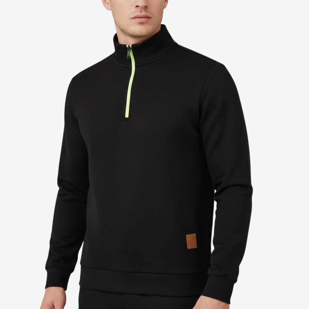 Pull de randonnée isolant à col zippé | Montevall