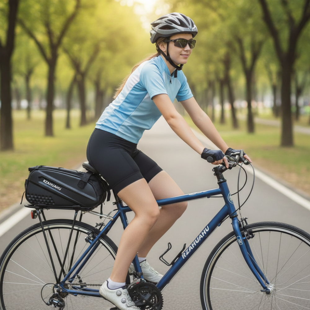 Sacoche de vélo rigide imperméable 25L pour porte-bagages