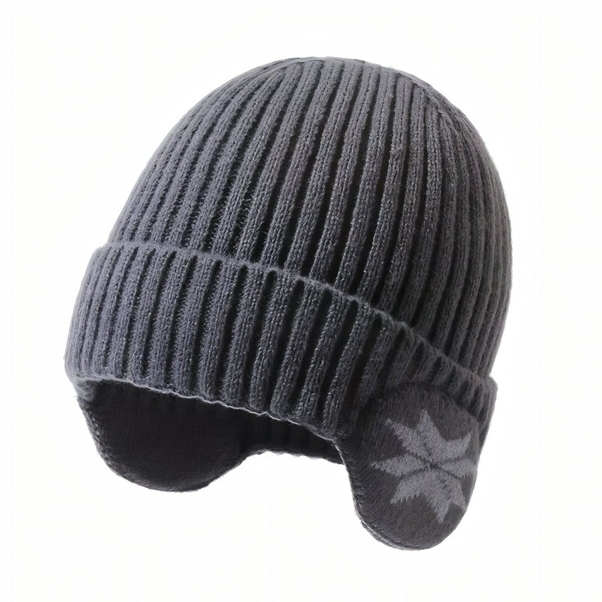 Bonnet d’hiver tricoté avec cache-oreilles | Montevall - Montevall