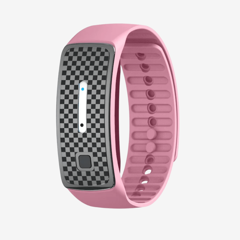 Bracelet anti - moustiques ultrason - Léger et ajustable - Montelac