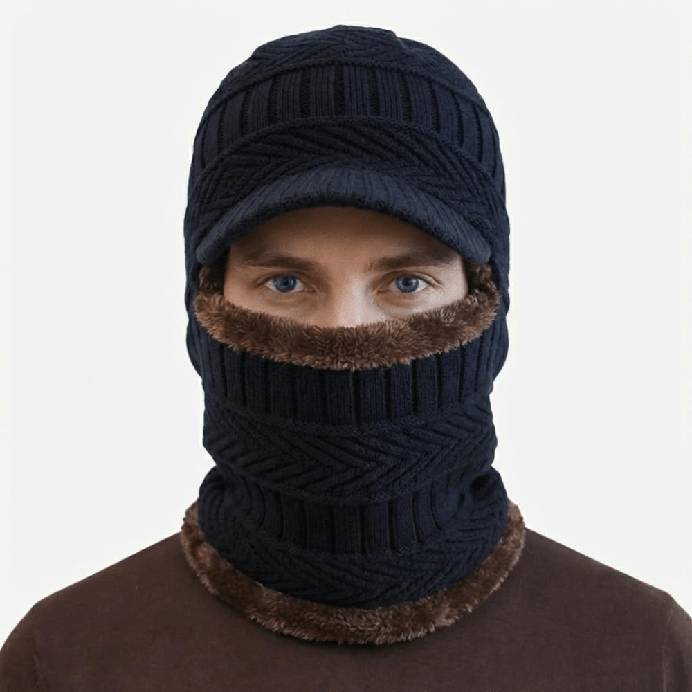 Cagoule d’hiver thermique avec visière intégrée | Montevall - Montevall