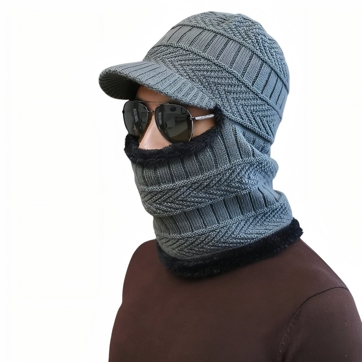 Cagoule d’hiver thermique avec visière intégrée | Montevall - Montevall