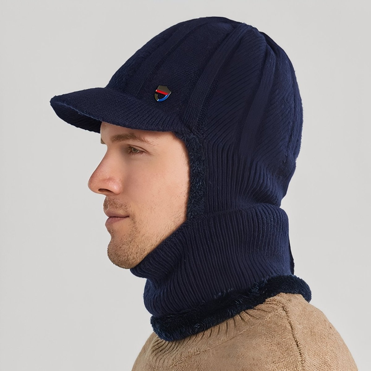 Cagoule d’hiver thermique avec visière intégrée | Montevall - Montevall
