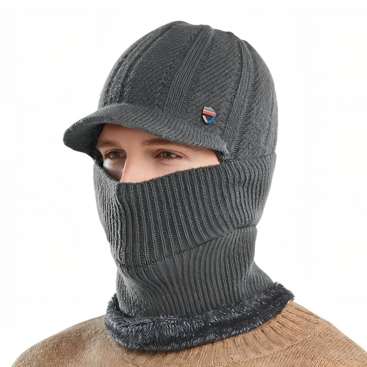 Cagoule d’hiver thermique avec visière intégrée | Montevall - Montevall