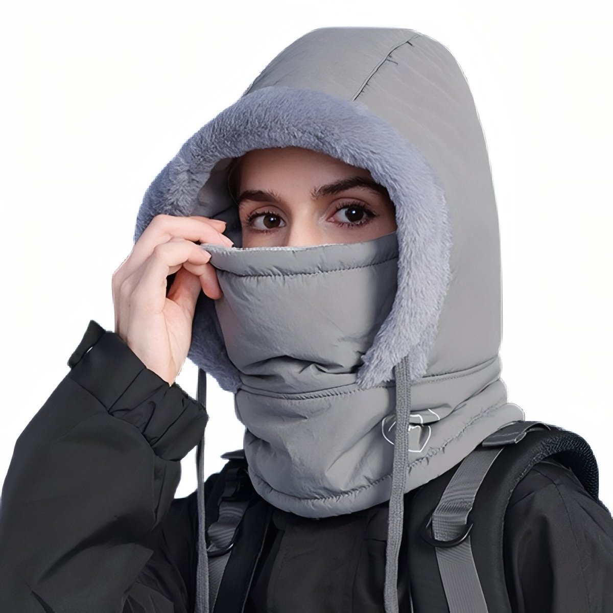 Cagoule d’hiver thermique résistante à l’eau avec ajustement réglable | Montelac - Montelac