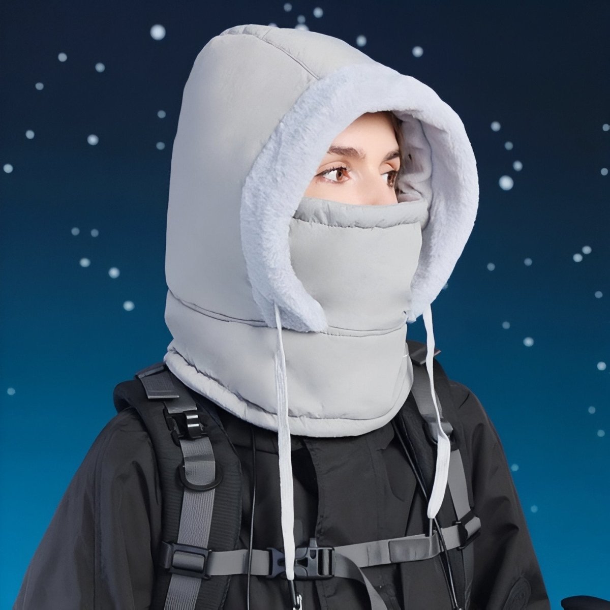Cagoule d’hiver thermique résistante à l’eau avec ajustement réglable | Montevall - Montevall