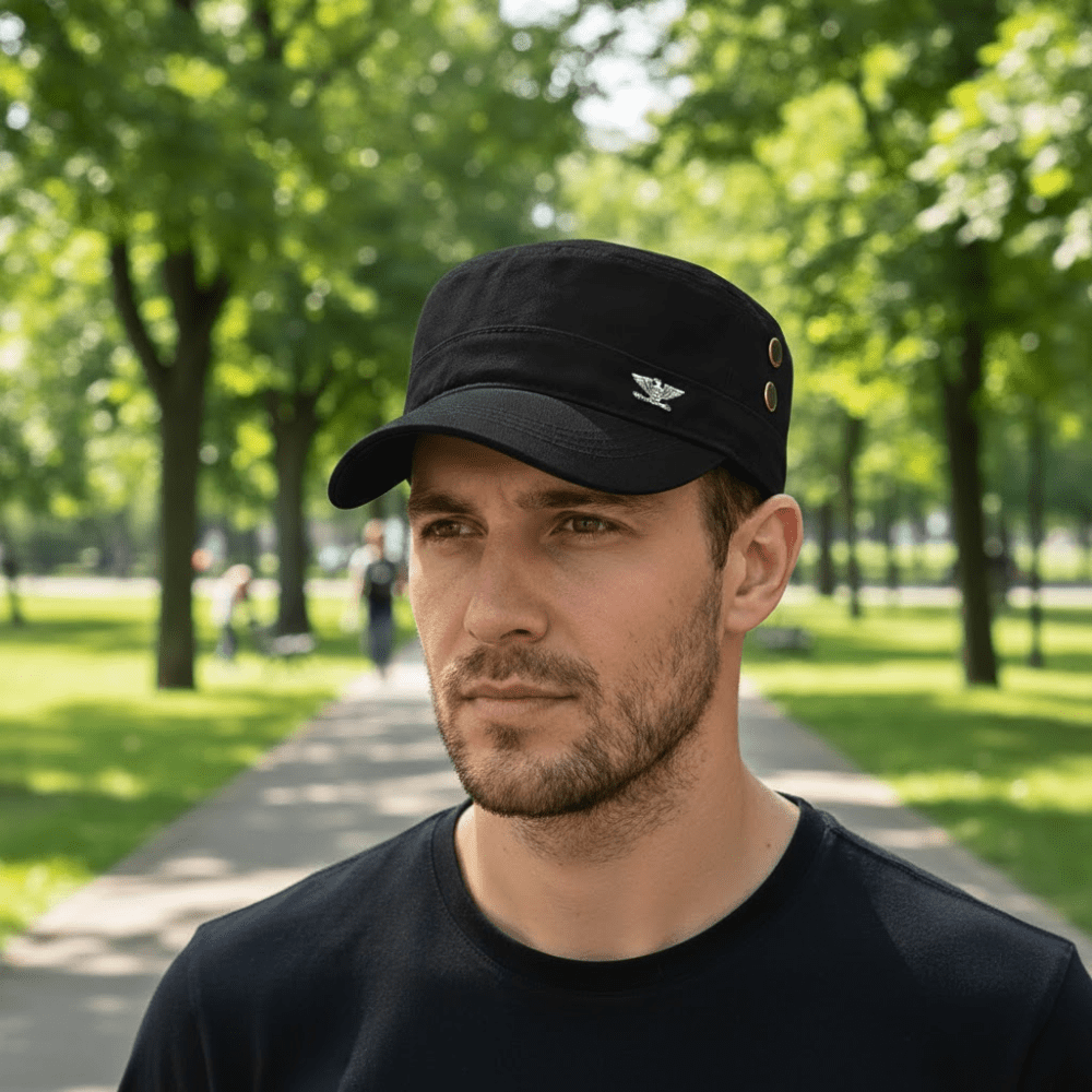 Casquette respirante à visière courbée ajustable | Montevall - Montevall