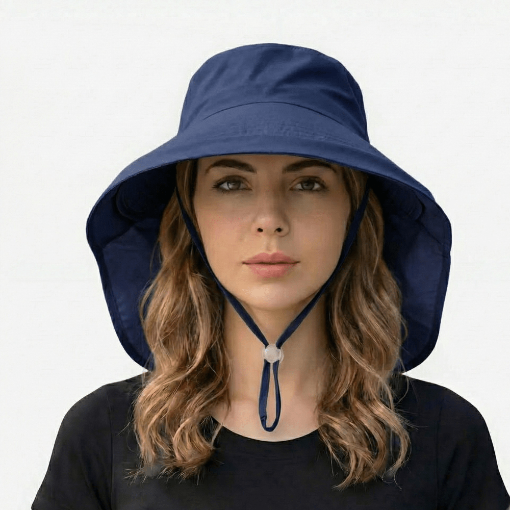 Chapeau anti-UV respirant et ajustable pour femme | Montevall - Montevall