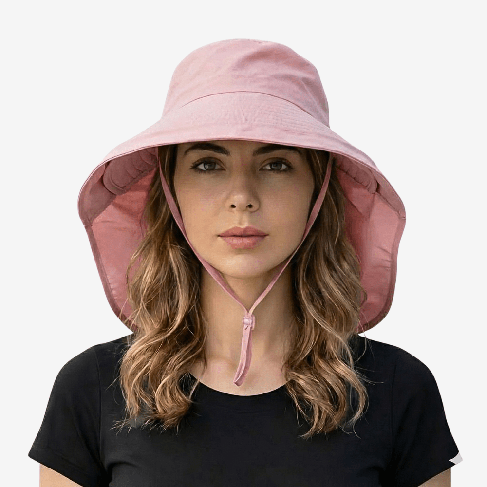 Chapeau anti-UV respirant et ajustable pour femme | Montevall - Montevall