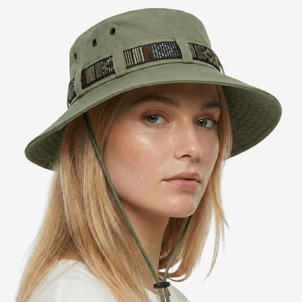 Chapeau de randonnée femme léger et couvrant | Montevall - Montevall