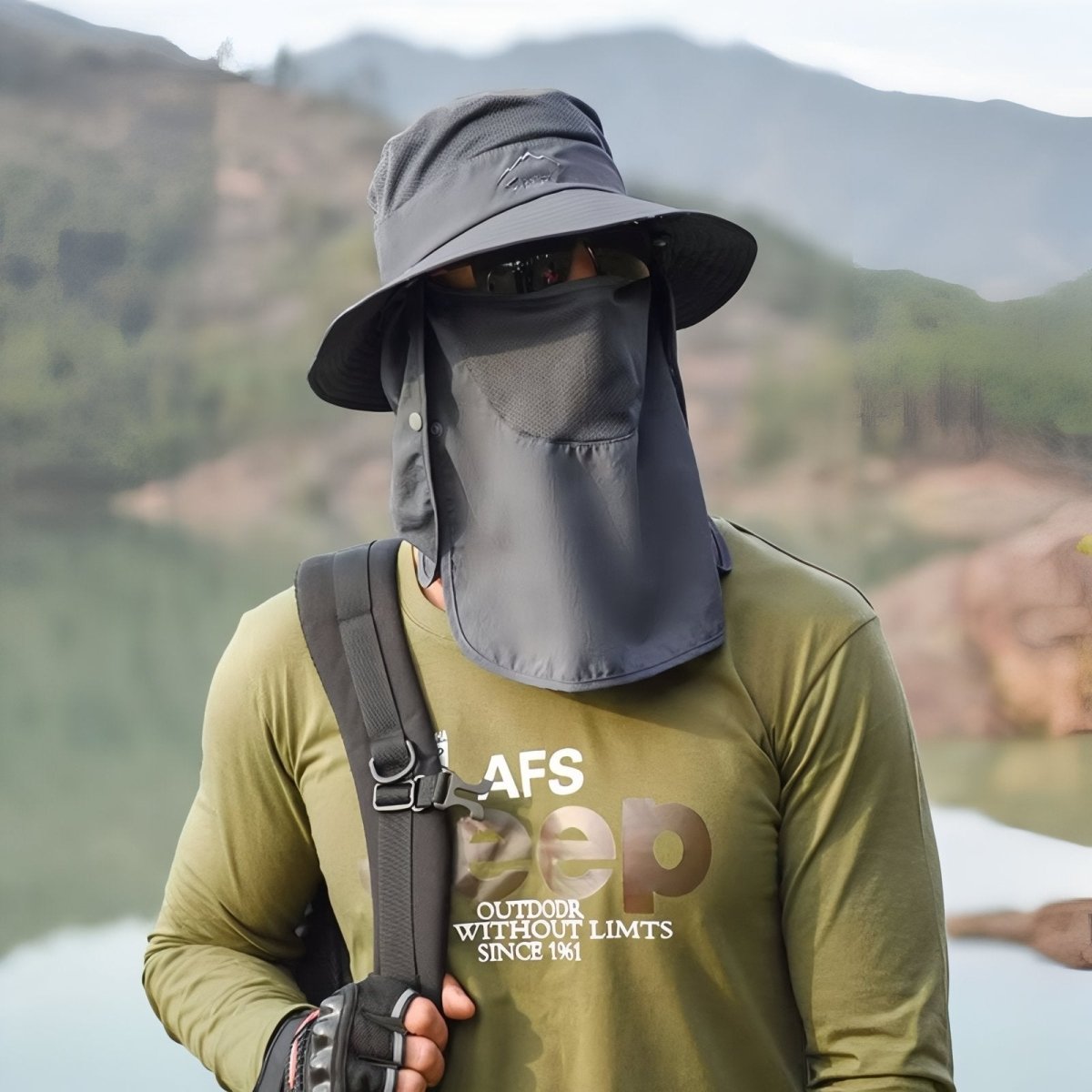 Chapeau de randonnée léger et respirant - Montelac