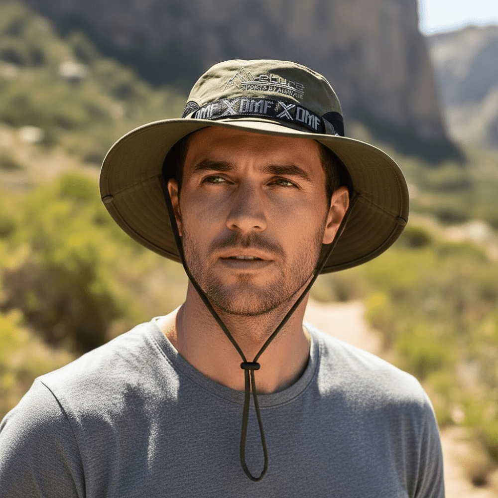 Chapeau de randonnée respirant et léger pour homme - Montevall