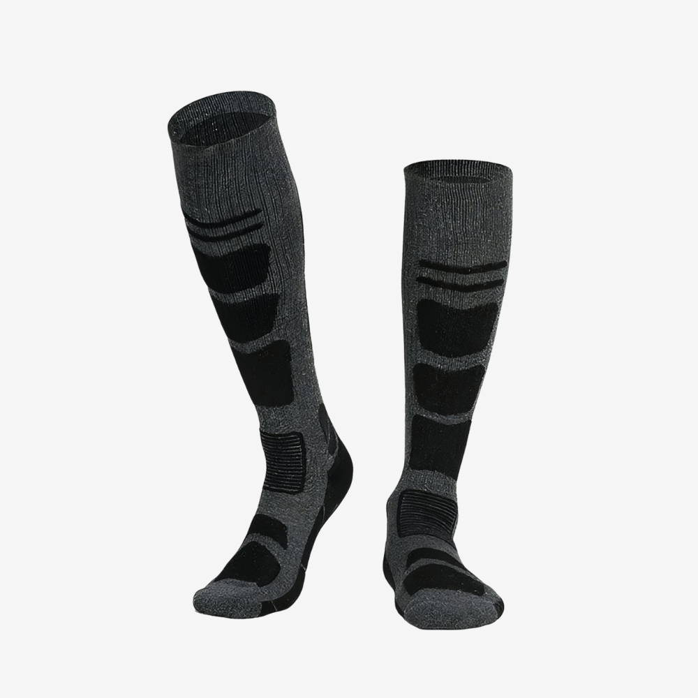 Chaussettes de randonnée en laine mérinos respirantes et chaudes | Montevall - Montevall
