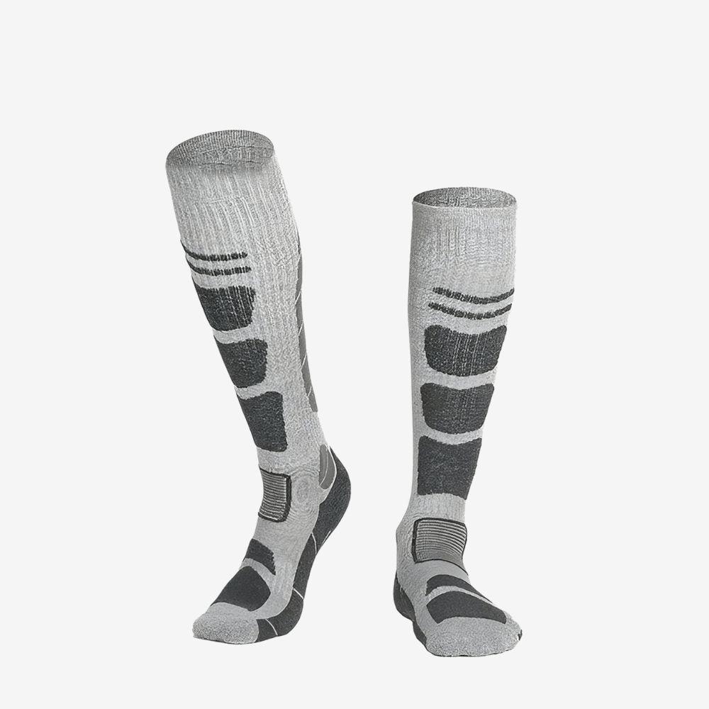 Chaussettes de randonnée en laine mérinos respirantes et chaudes | Montevall - Montevall