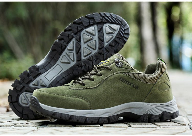 Chaussures de randonnée imperméables en cuir souple homme | Montevall - Montevall