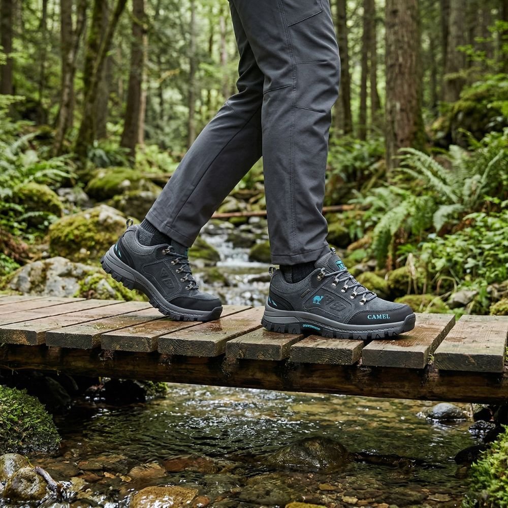 Chaussures de randonnée imperméables et respirantes pour homme | Montevall - Montevall