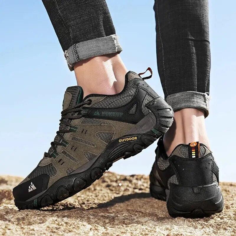 Chaussures de randonnée robustes pour homme - Montagne et trekking - Montelac