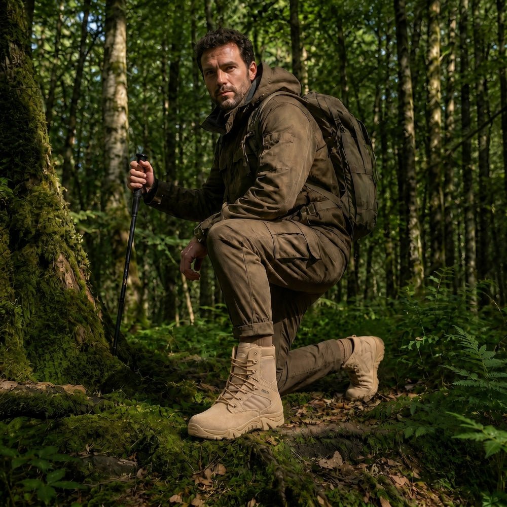 Chaussures tactiques légères antidérapantes et imperméables | Montevall - Montevall
