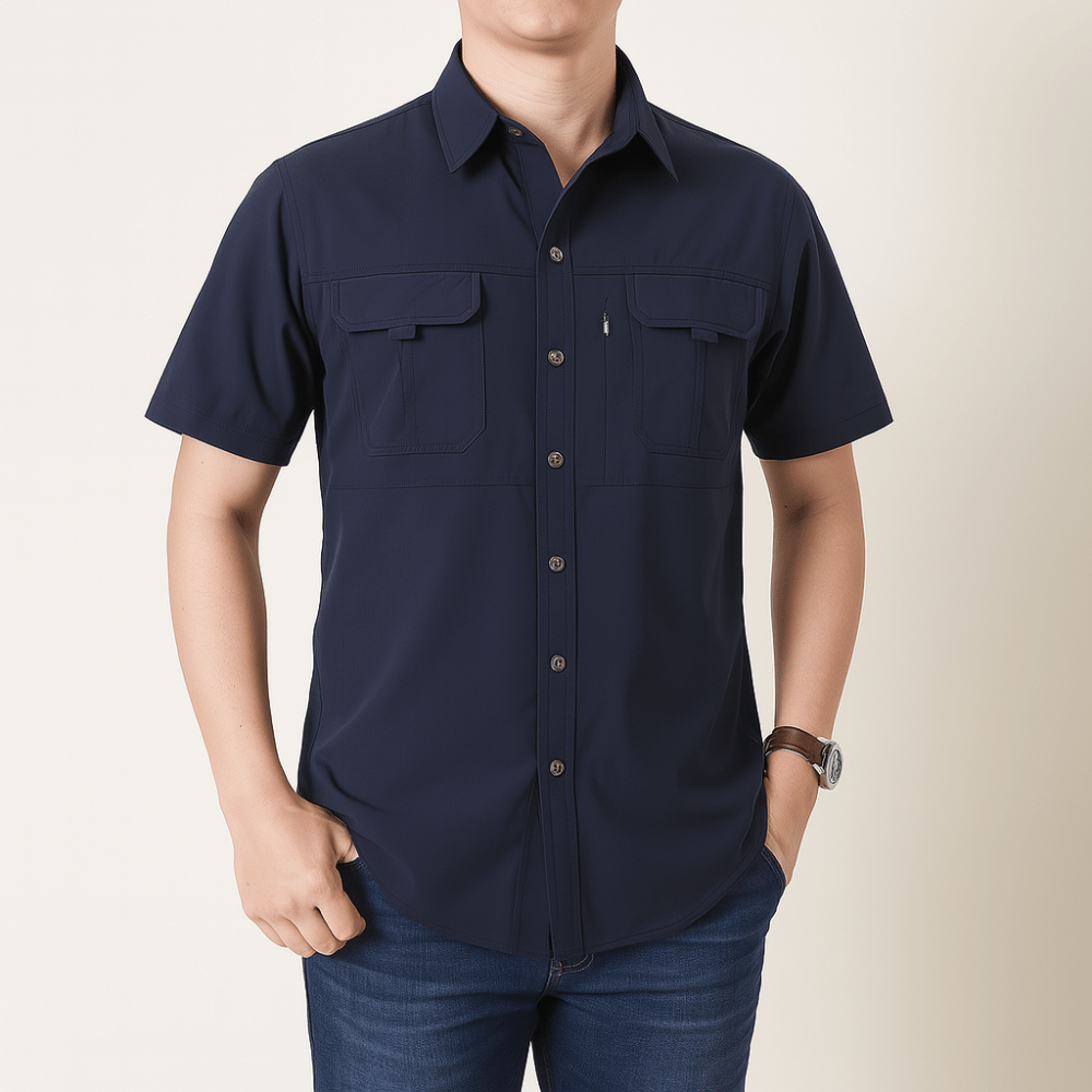 Chemise de randonnée légère à manches courtes pour homme - Montelac