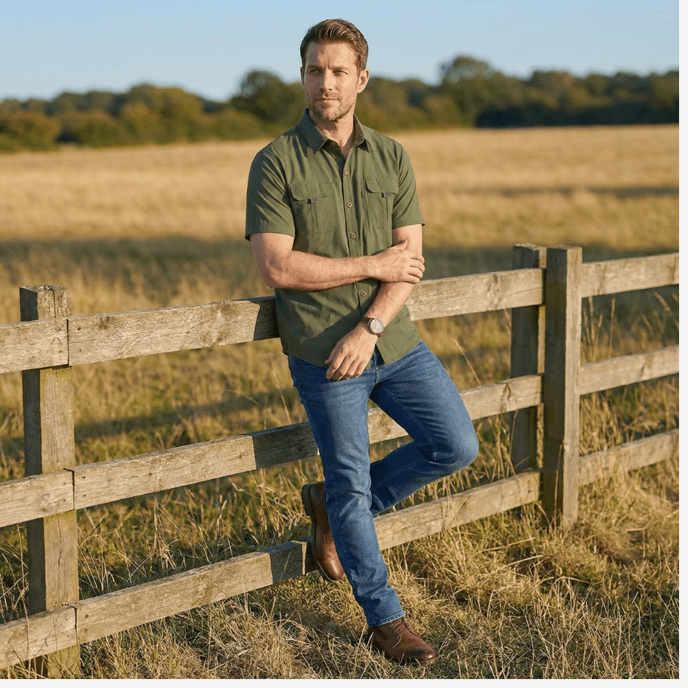 Chemise de randonnée légère à manches courtes pour homme | Montevall - Montevall