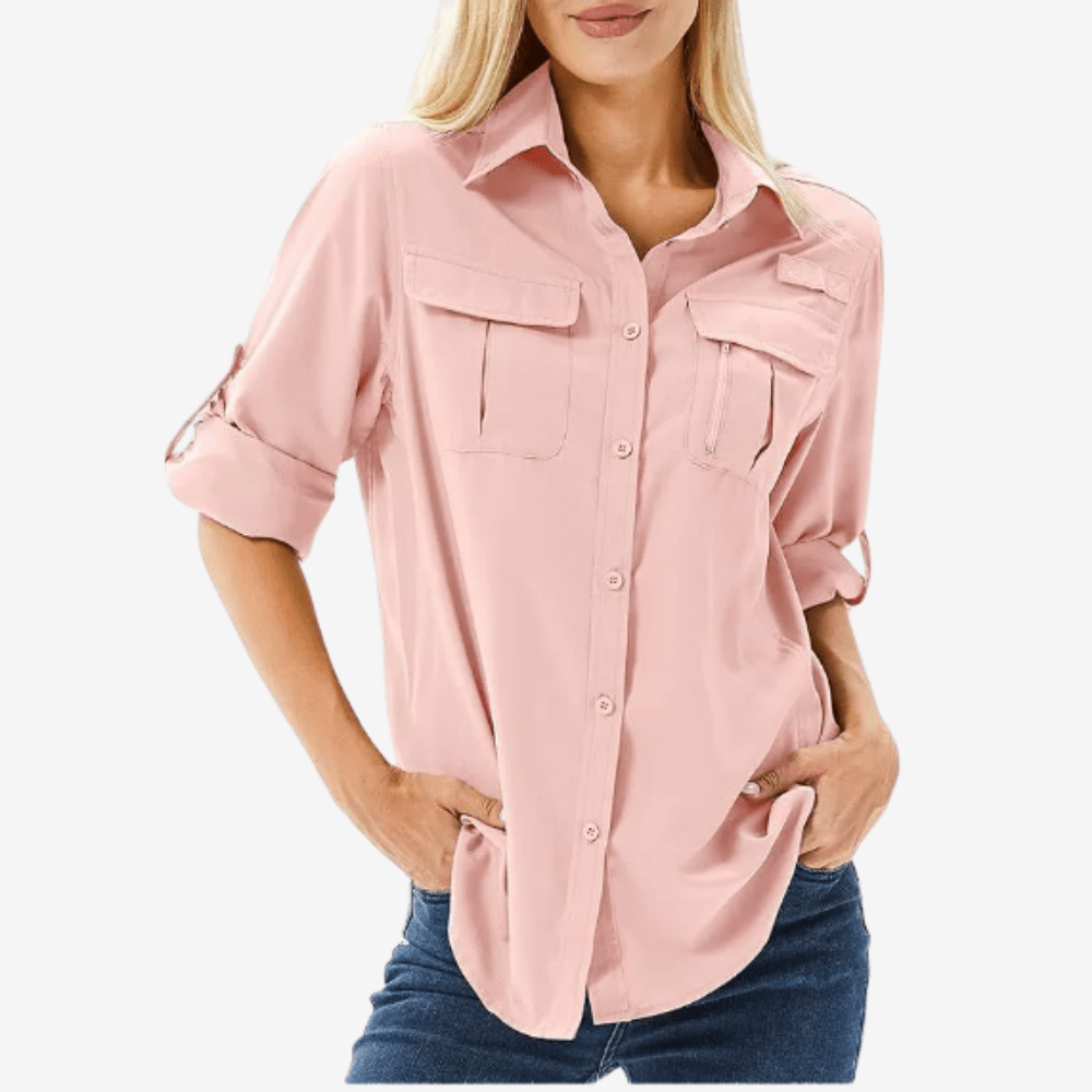 Chemise de randonnée respirante à manches longues pour femme | Montevall - Montevall