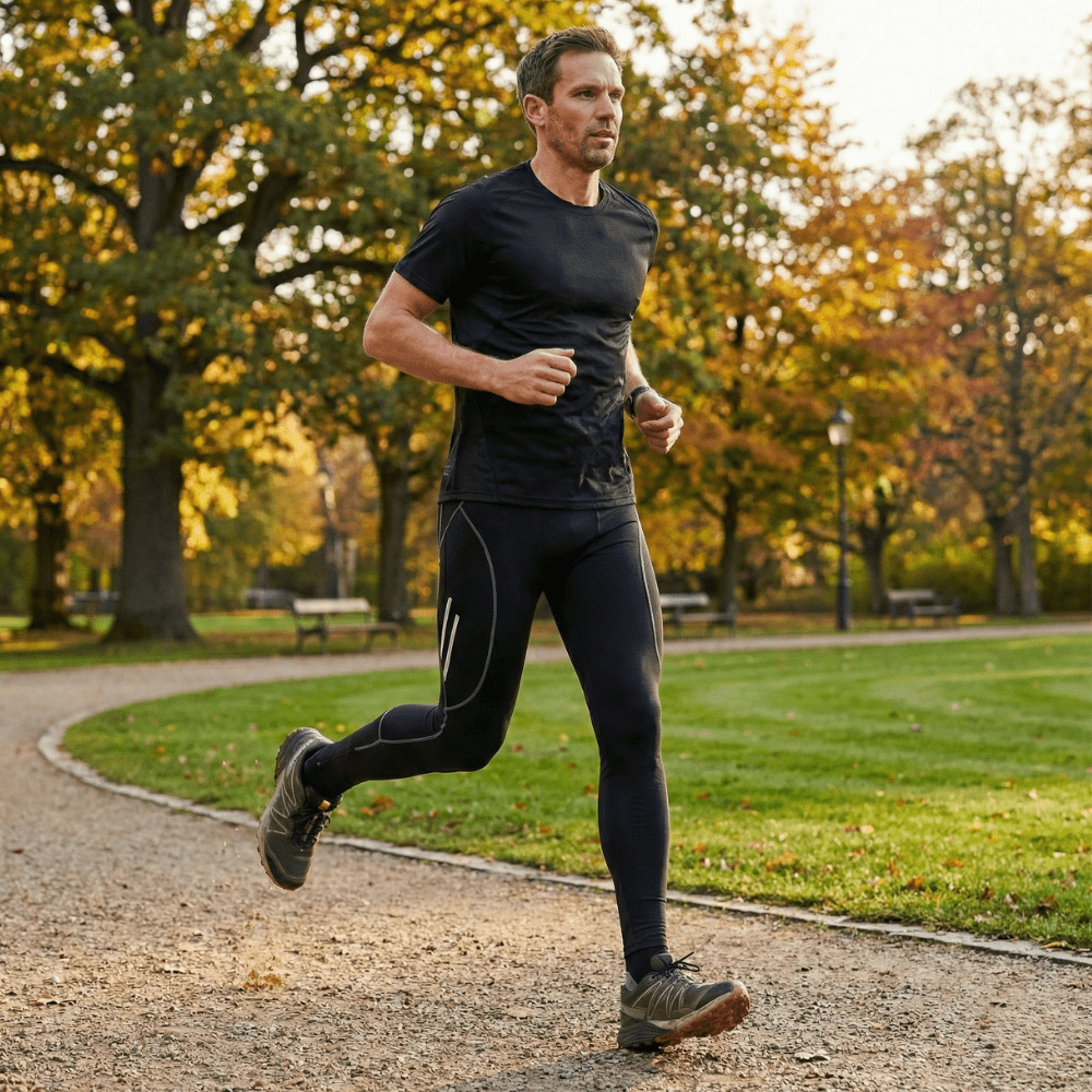 Collant de cyclisme long respirant avec renfort en gel - Montevall