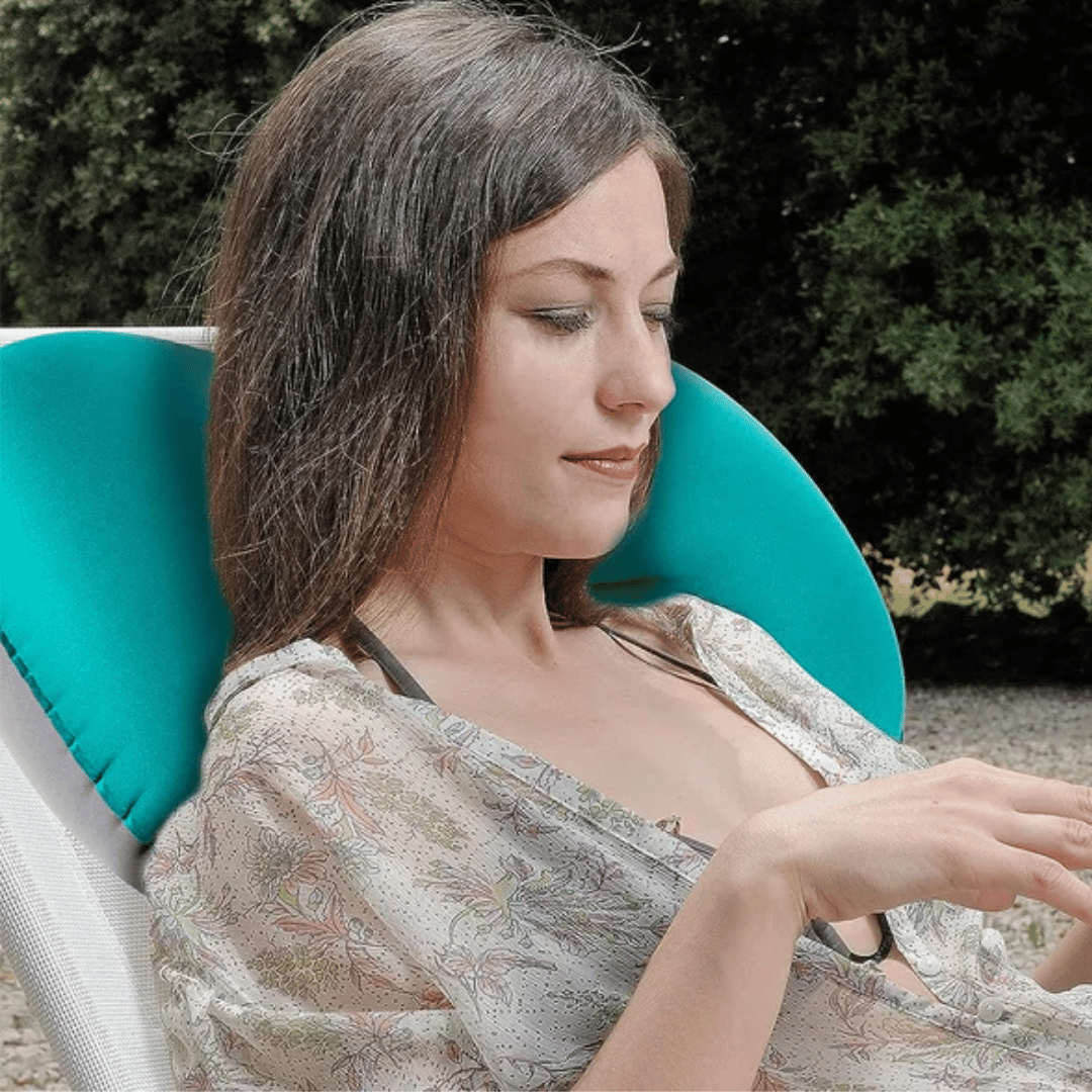 Coussin de camping gonflable léger - Compact et ergonomique - Montelac