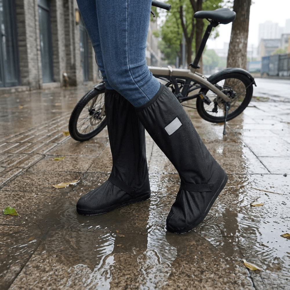 Couvre - chaussures imperméables réfléchissants montants | Montevall - Montevall