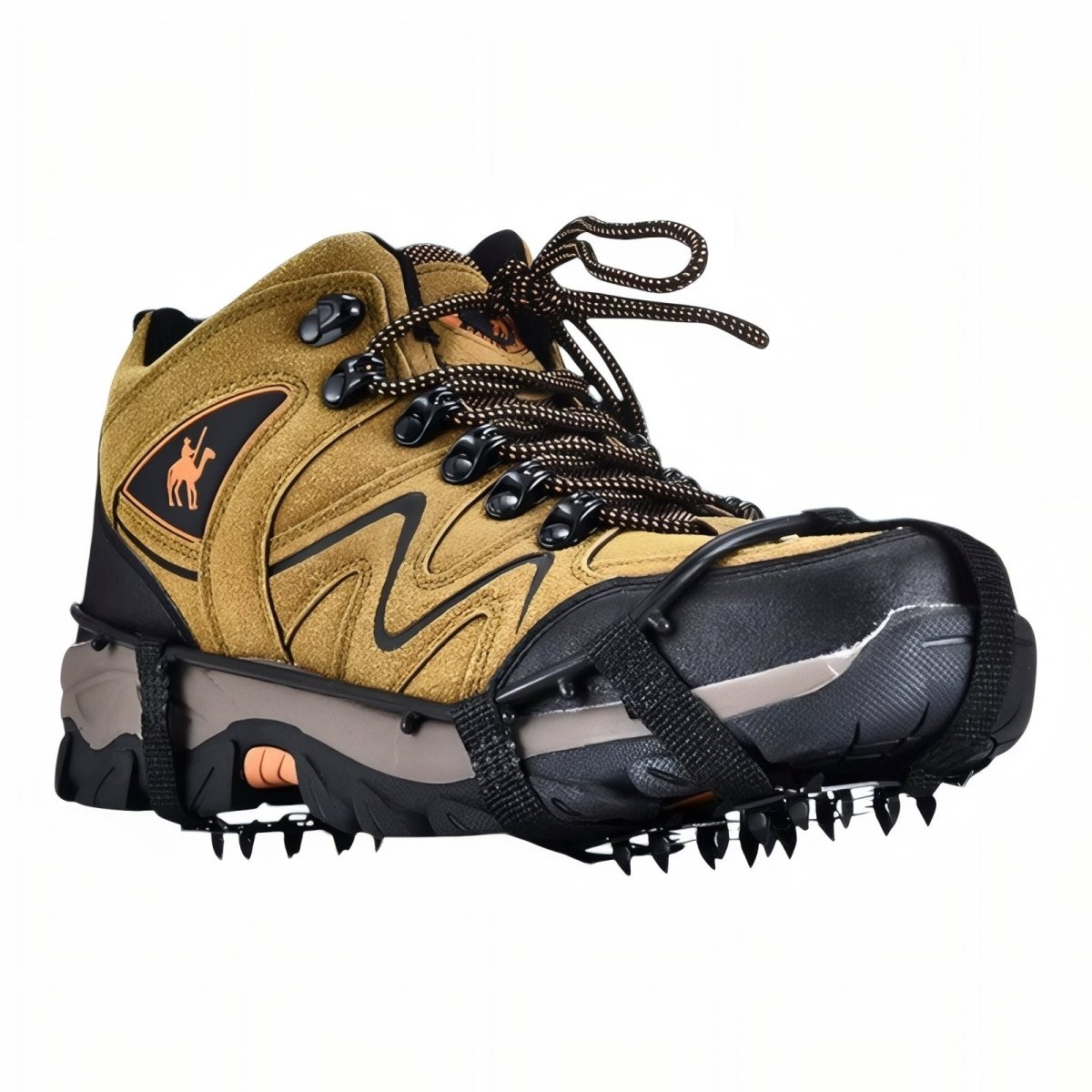 Crampons antidérapants à 24 pointes robustes pour randonnée | Montevall - Montevall