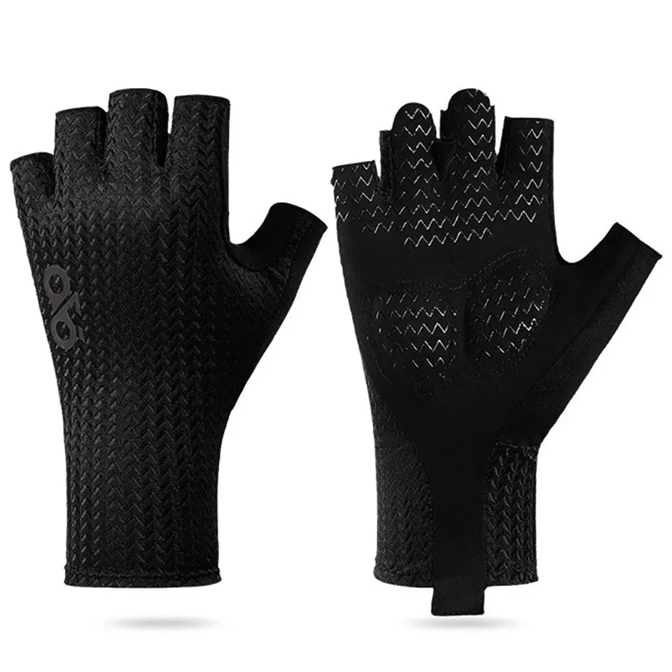 Gants de cyclisme respirants demi - doigts antidérapants | Montelac - Montelac