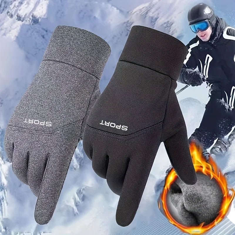 Gants de cyclisme thermiques imperméables avec écran tactile | Montevall - Montevall