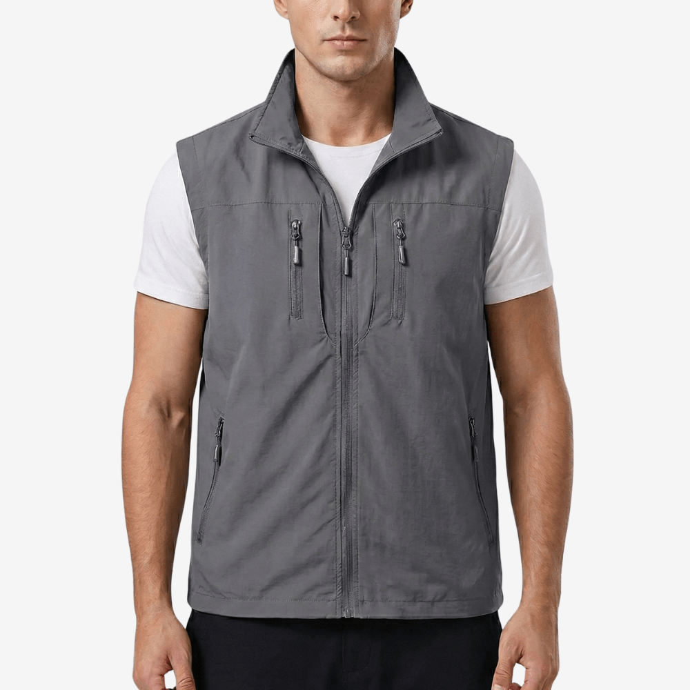 Gilet de randonnée léger en nylon résistant | Montevall - Montevall