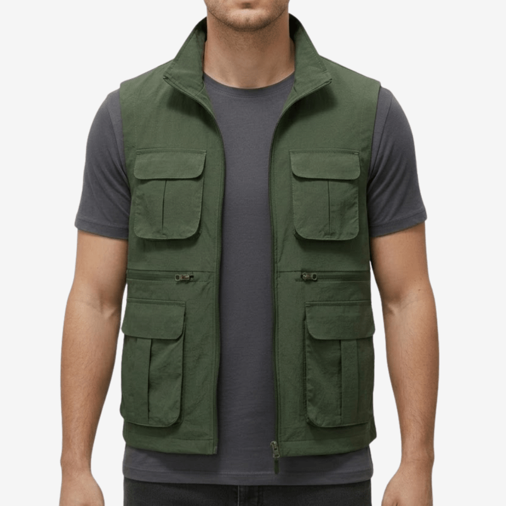 Gilet de voyage léger à séchage rapide et poches multiples | Montevall - Montevall