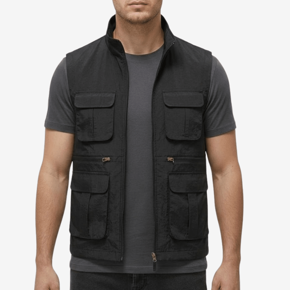 Gilet de voyage léger à séchage rapide et poches multiples | Montevall - Montevall