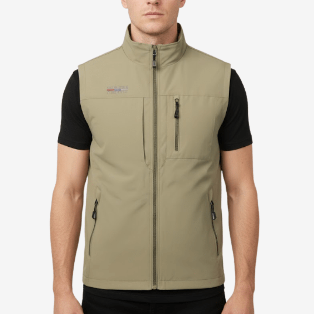 Gilet léger multipoches pour homme | Montevall - Montevall