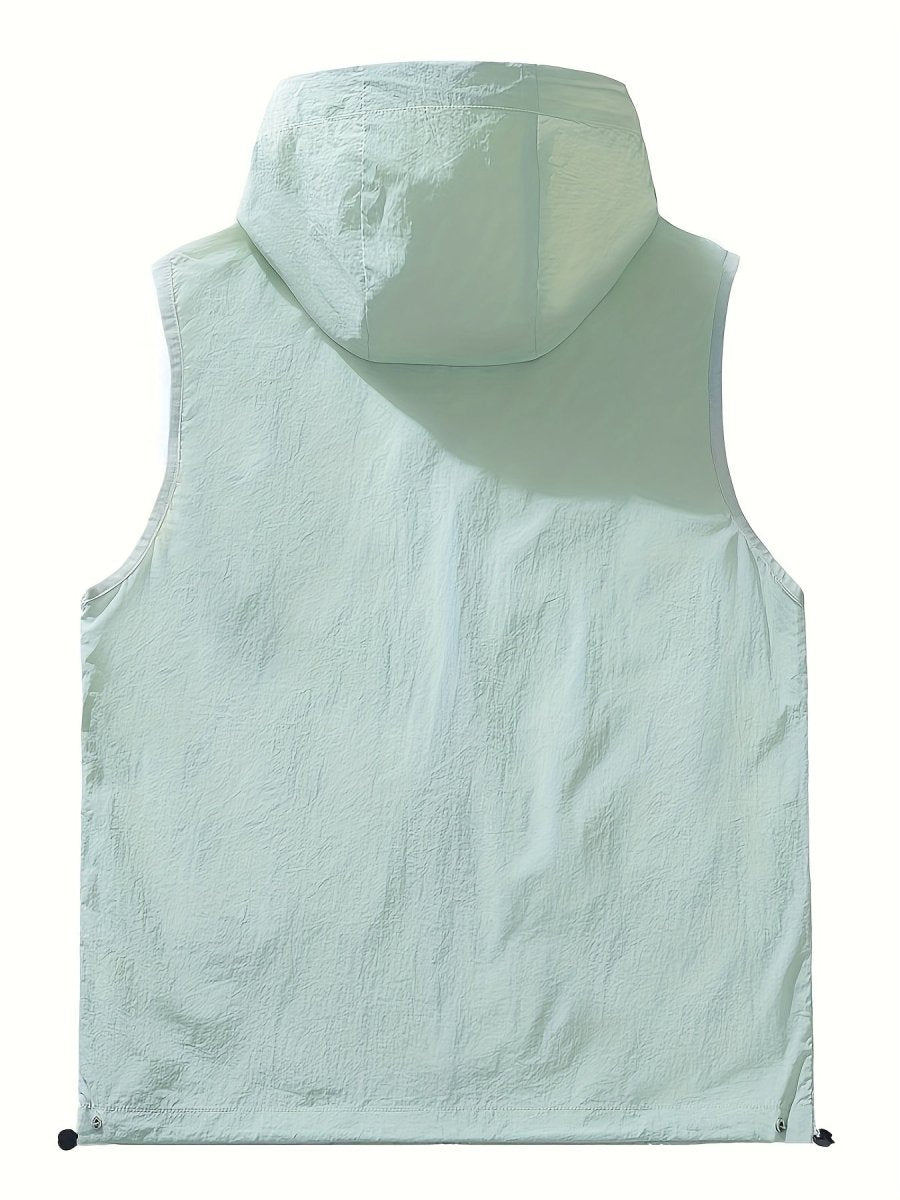 Gilet sans manches léger à capuche et poches | Montelac - Montelac