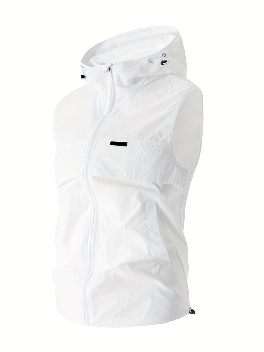 Gilet sans manches léger à capuche et poches | Montelac - Montelac