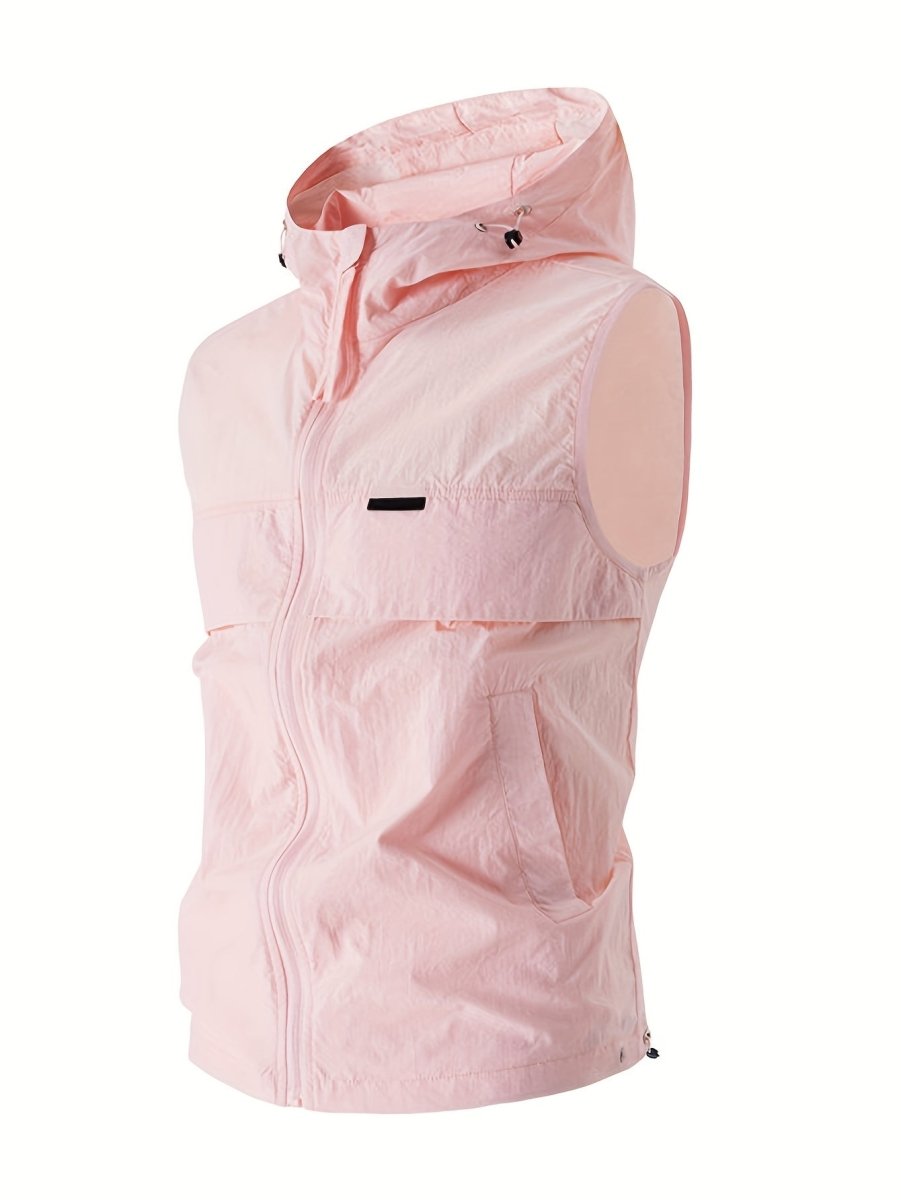 Gilet sans manches léger à capuche et poches | Montelac - Montelac