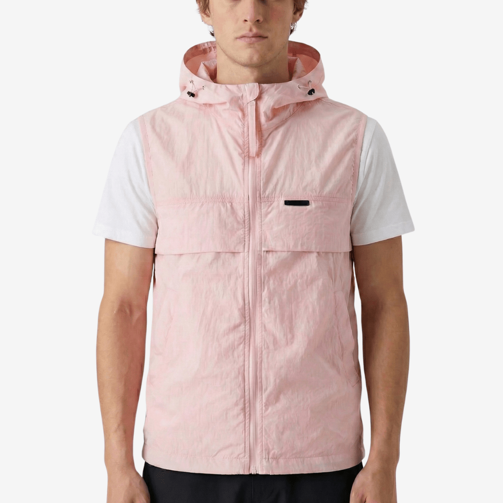 Gilet sans manches léger à capuche et poches | Montevall - Montevall