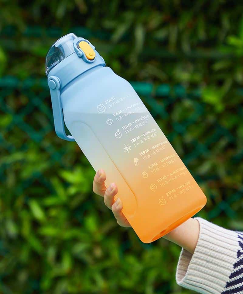 Gourde de randonnée résistante à grande capacité 2 L - Montelac