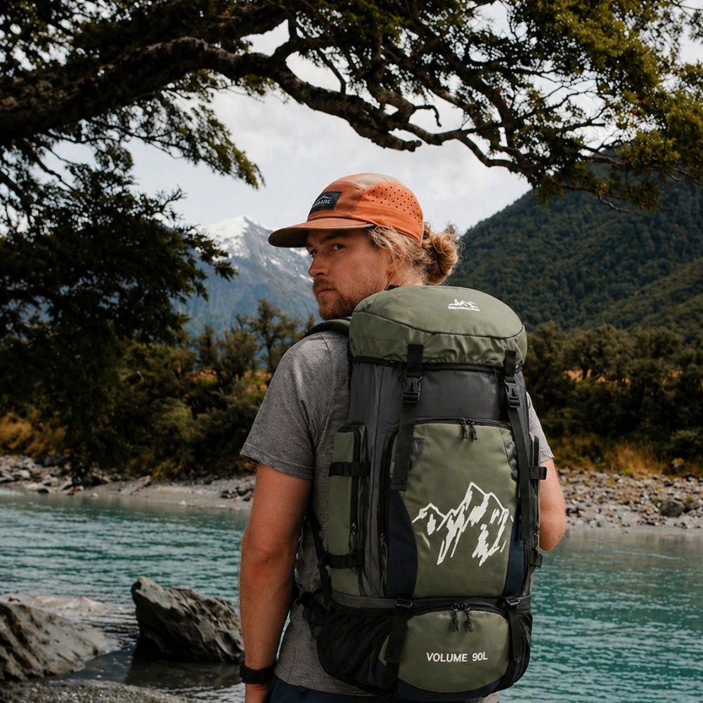Montevall Sac à dos de randonnée 90L résistant à l'eau et ergonomique - Montevall