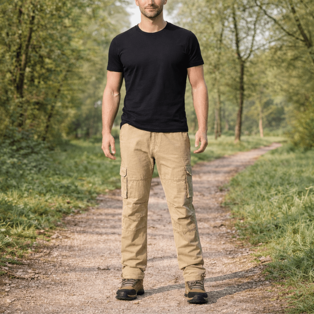 Pantalon de randonnée respirant avec poches cargo | Montevall - Montevall