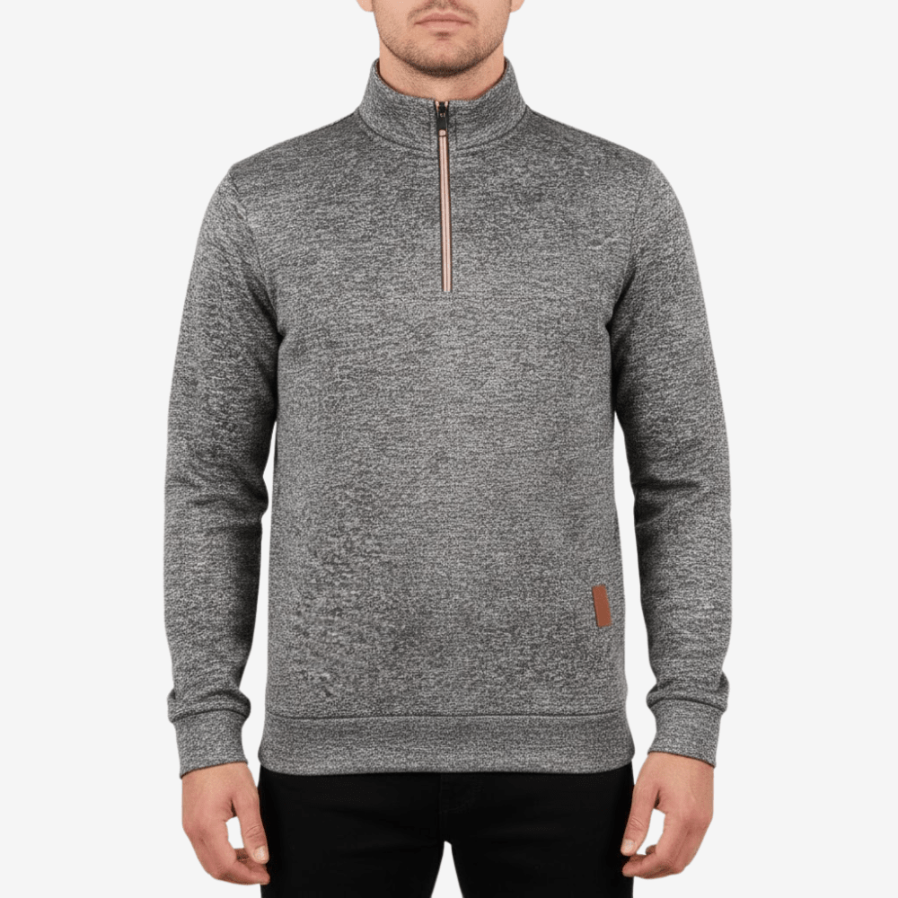 Pull de randonnée isolant à col zippé | Montevall - Montelac