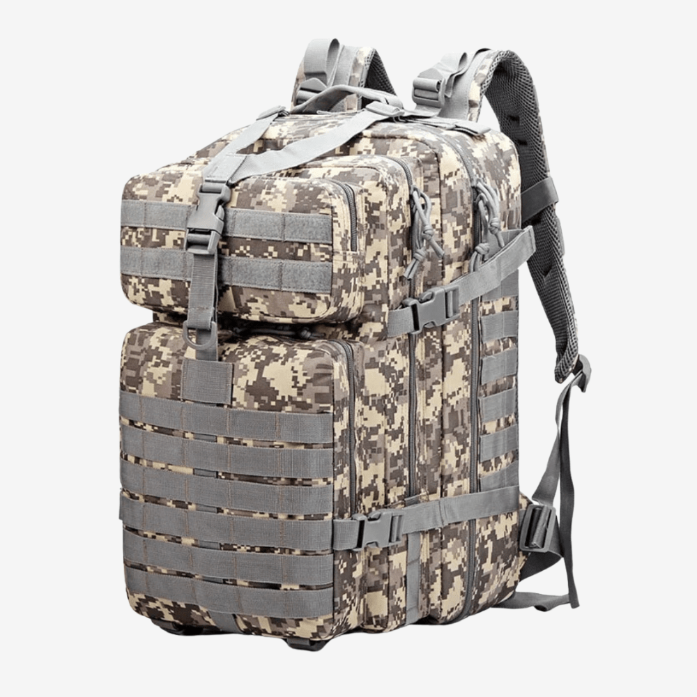 Sac à dos étanche 50L robuste avec compartiments multiples - Montevall