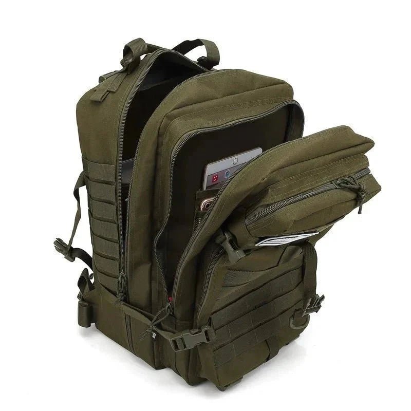 Sac à dos étanche 50L robuste avec compartiments multiples - Montevall